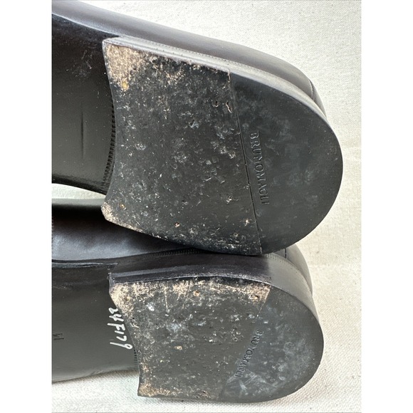 Bruno Magli Rinaldo Brown Leather Plain Toe Men's Dress Shoes ITALY 10.5 M - Picture 16 of 16